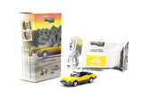 Saab 900 Turbo Convertible Yellow