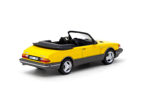 Saab 900 Turbo Convertible Yellow
