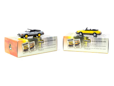 Saab 900 Turbo Convertible Yellow
