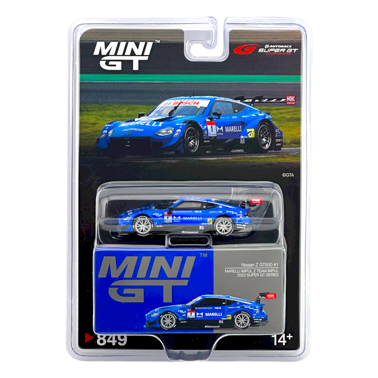 Nissan Z GT500 #1 MARELLI IMPUL Z TEAM IMPUL 2023 SUPER GT SERIES MGT00849