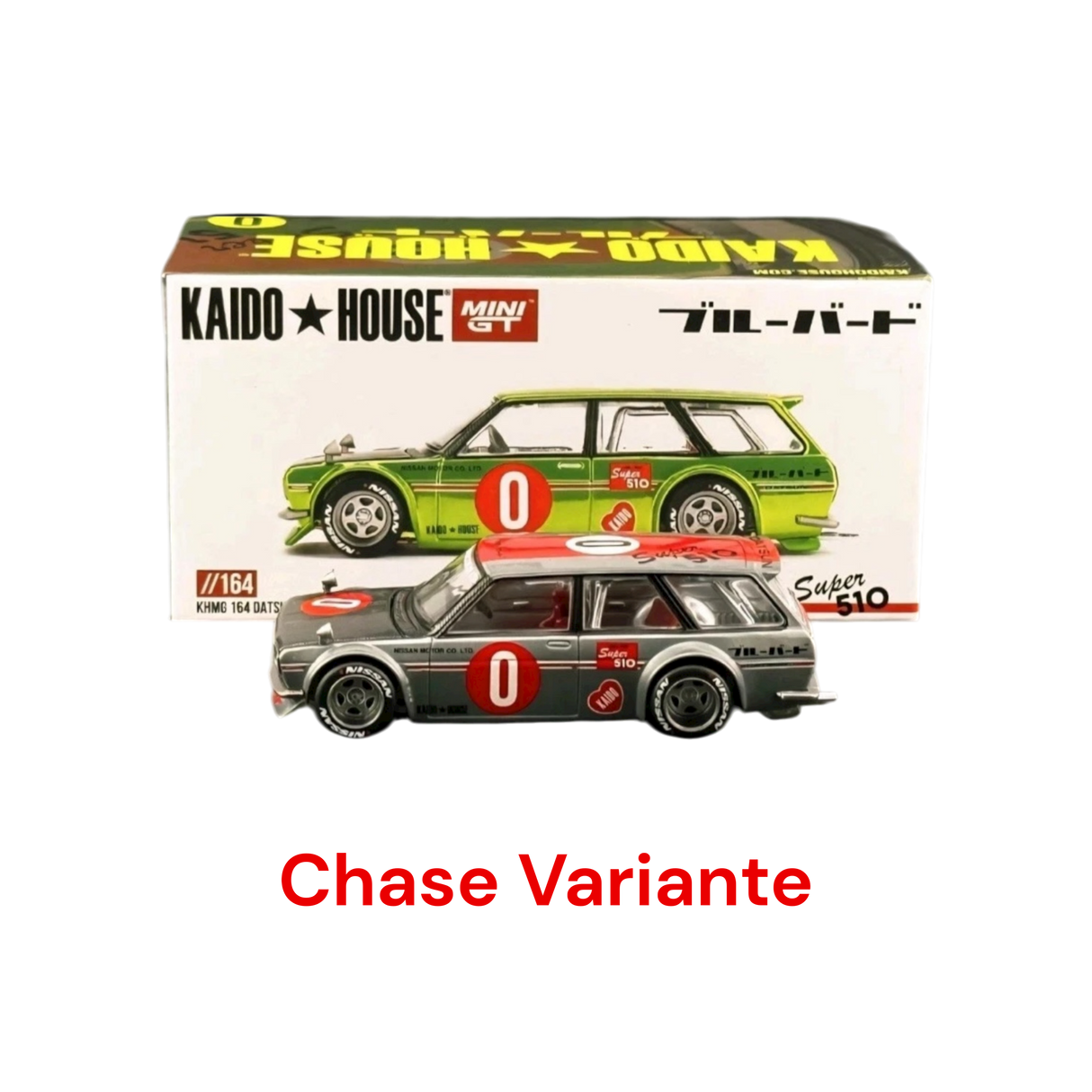 Datsun KAIDO 510 Wagon OG Flo Yellow KHMG164
