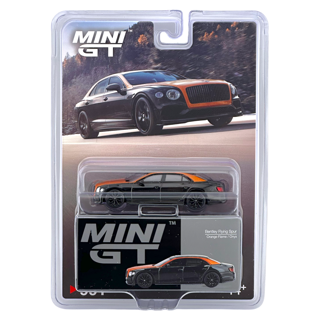 Bentley Flying Spur Orange Flame / Onyx MGT00991