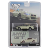 (Preorder) Nissan Skyline GT-R (R34) V-Spec II Nür Millenium Jade MGT01003 (Blister)
