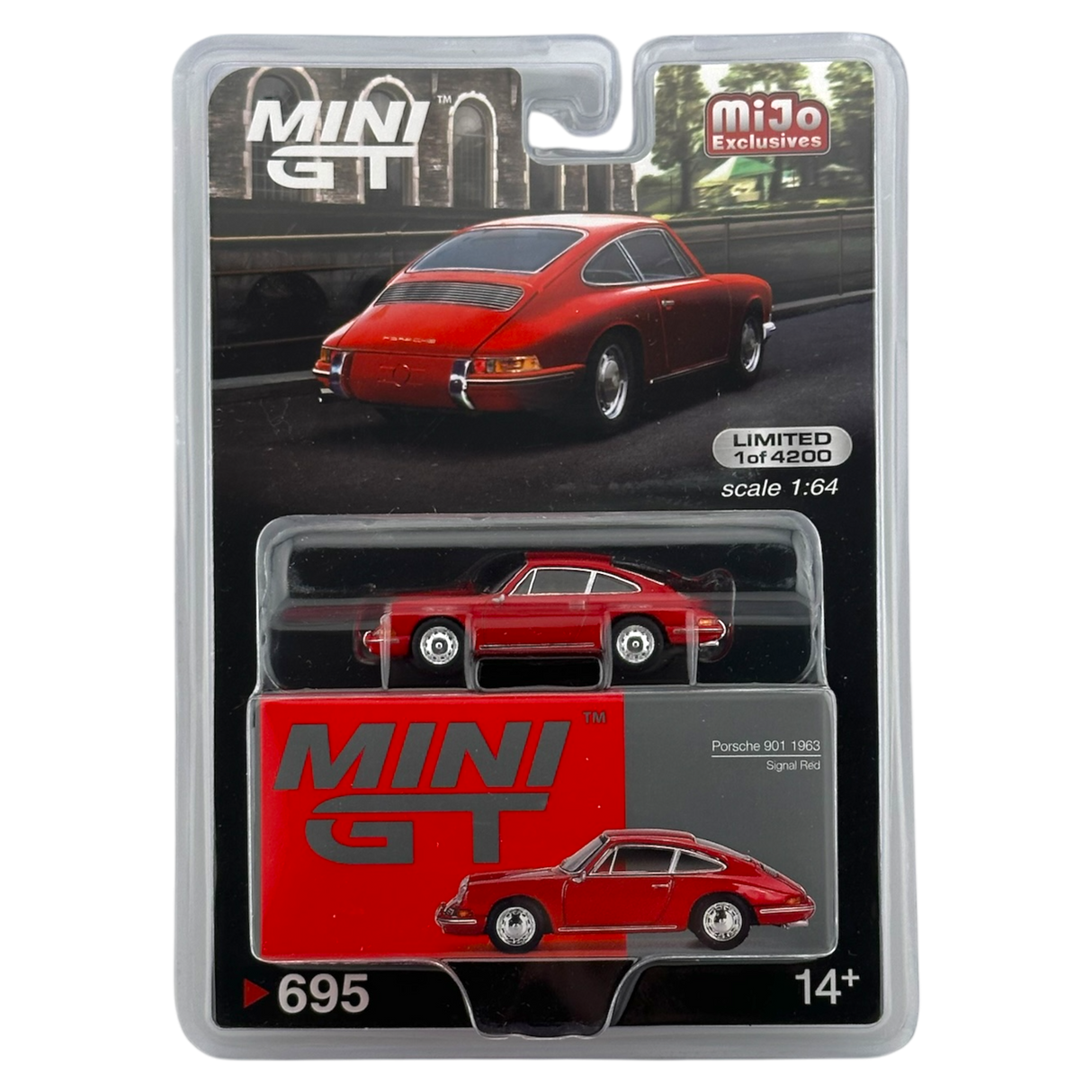 Porsche 901 1963 Signal Red LHD #695