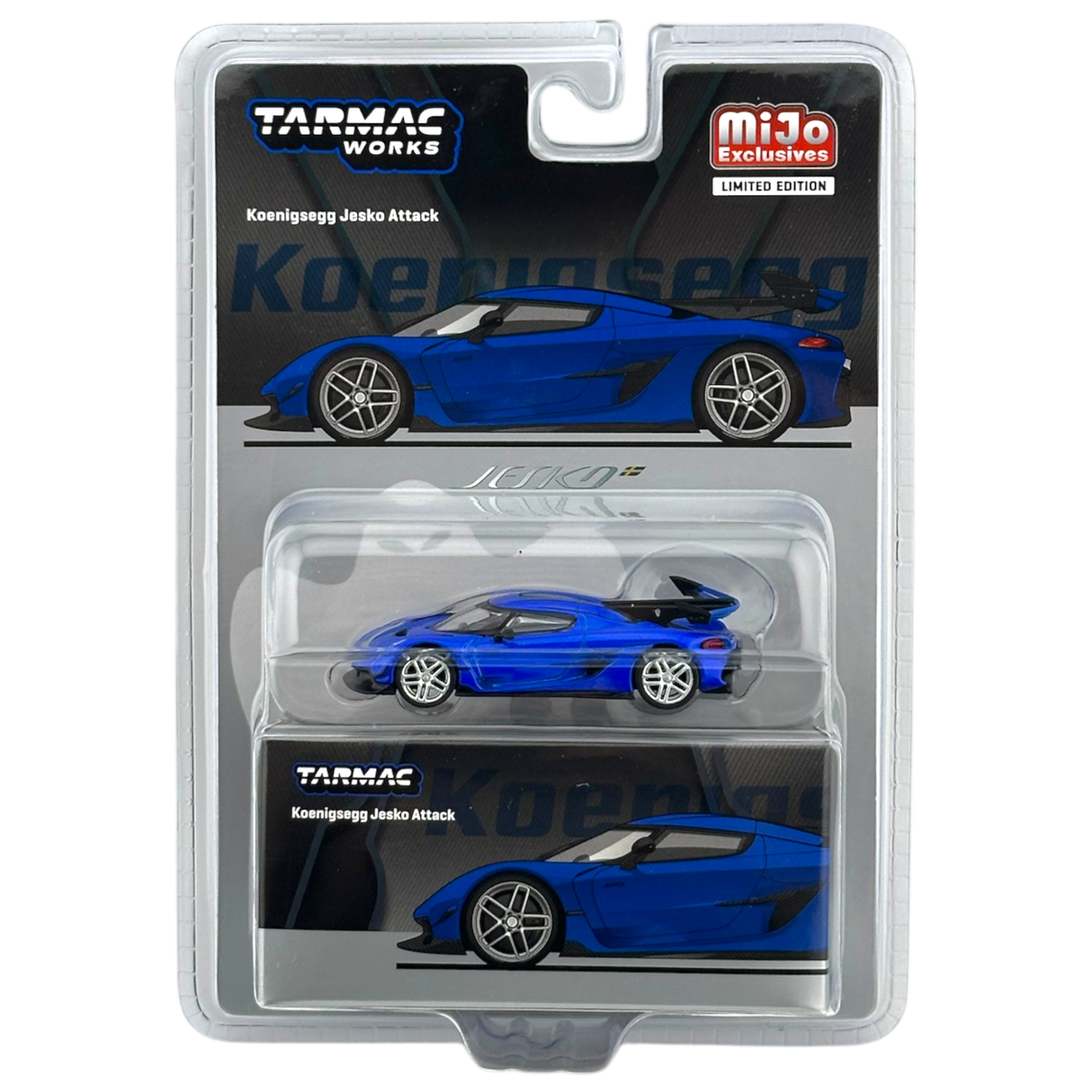 Koenigsegg Jesko Attack Blue (Blister Version)