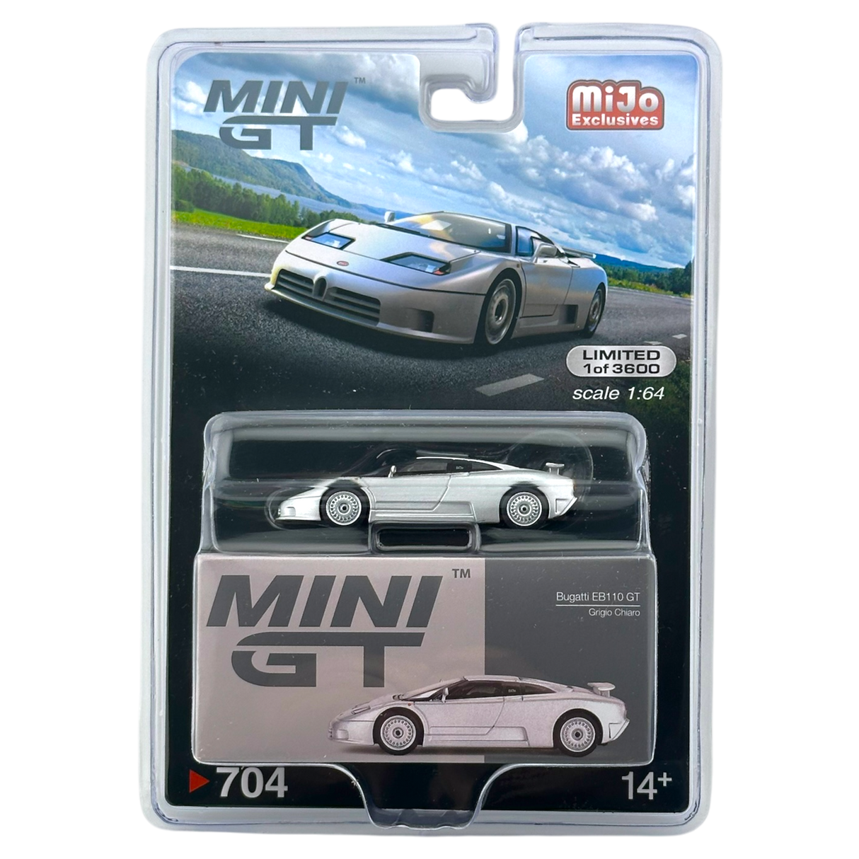 Bugatti EB110 GT Grigio Chiaro #704