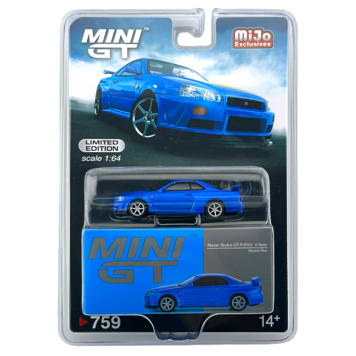 Nissan Skyline GT-R (R34) V-Spec Bayside Blue MGT00759