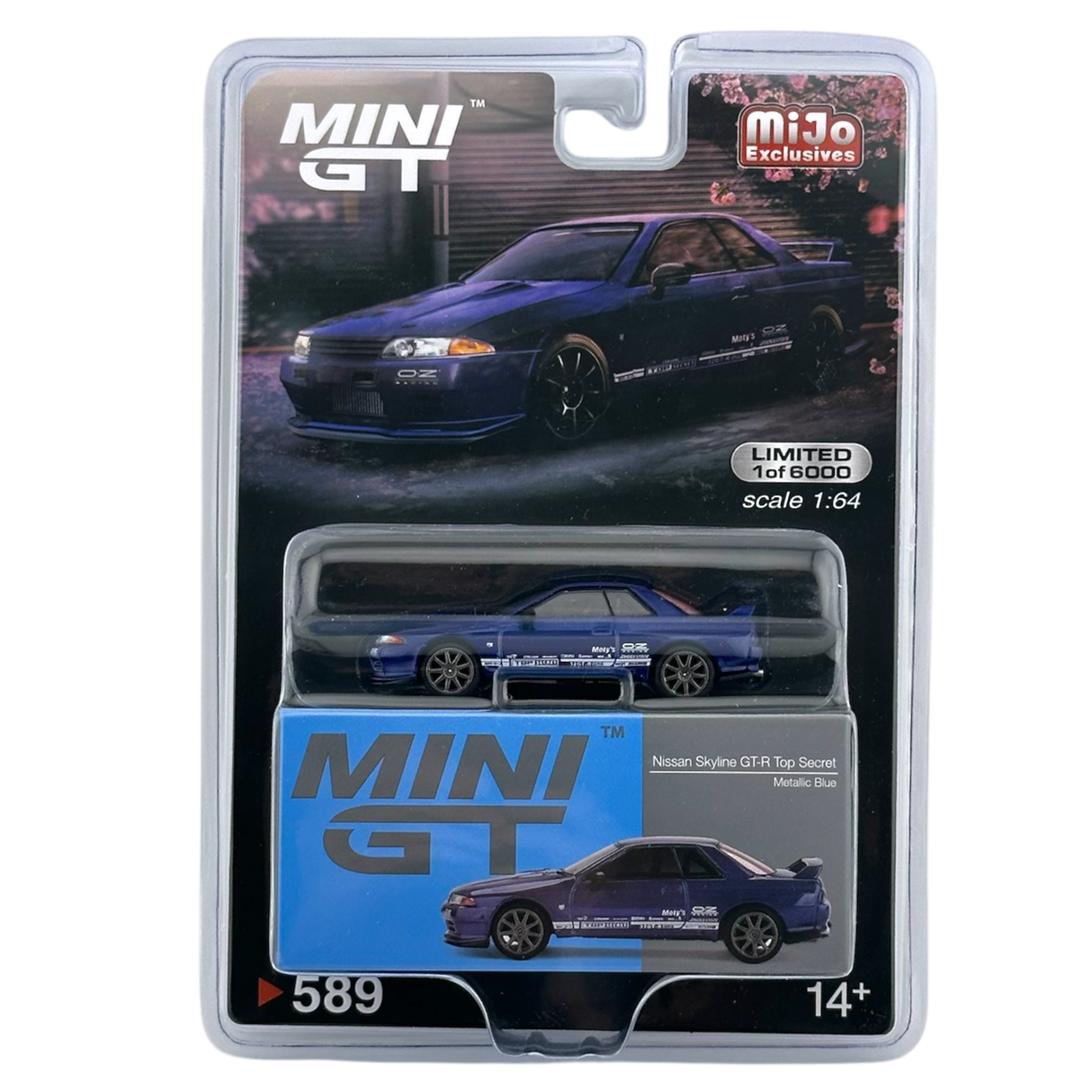 Nissan Skyline GT-R Top Secret VR32 Metallic Blue #589