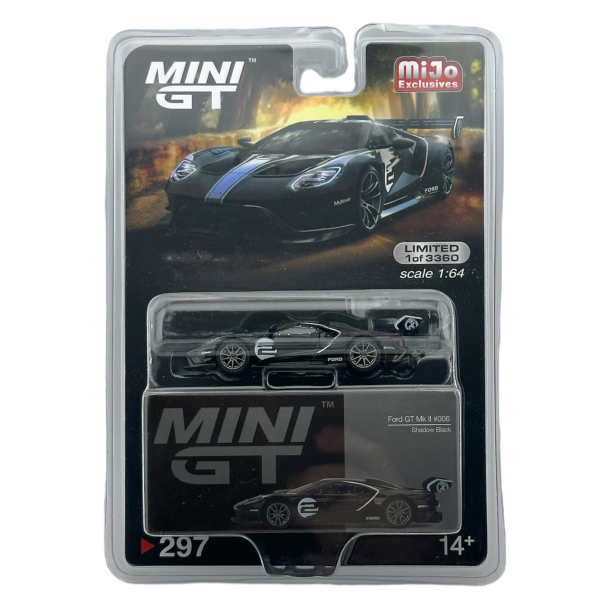 Ford GT MK II #006 Shadow Black #297