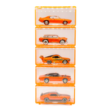 Diecast Storage Set of 5 Boxes 1:64 Orange