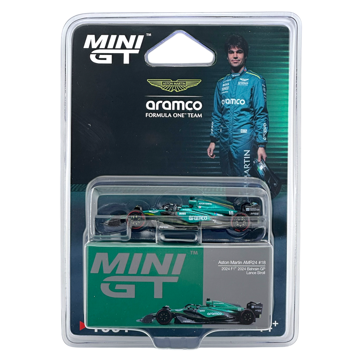 Aston Martin AMR24 #18 Lance Stroll 2024 F1 2024 Bahrain GP MGT01001