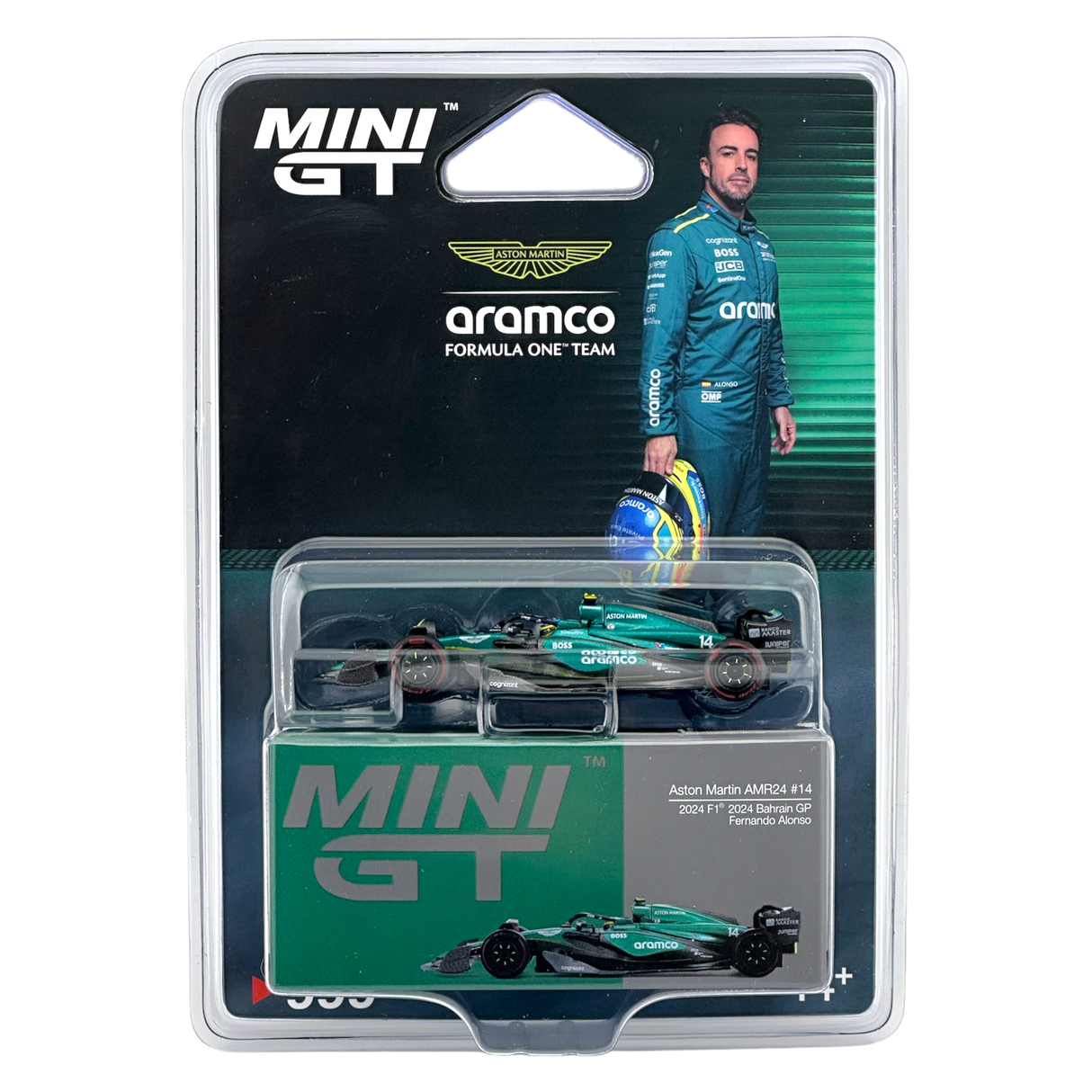 Aston Martin AMR24 #14 Fernando Alonso 2024 F1 2024 Bahrain GP MGT00999