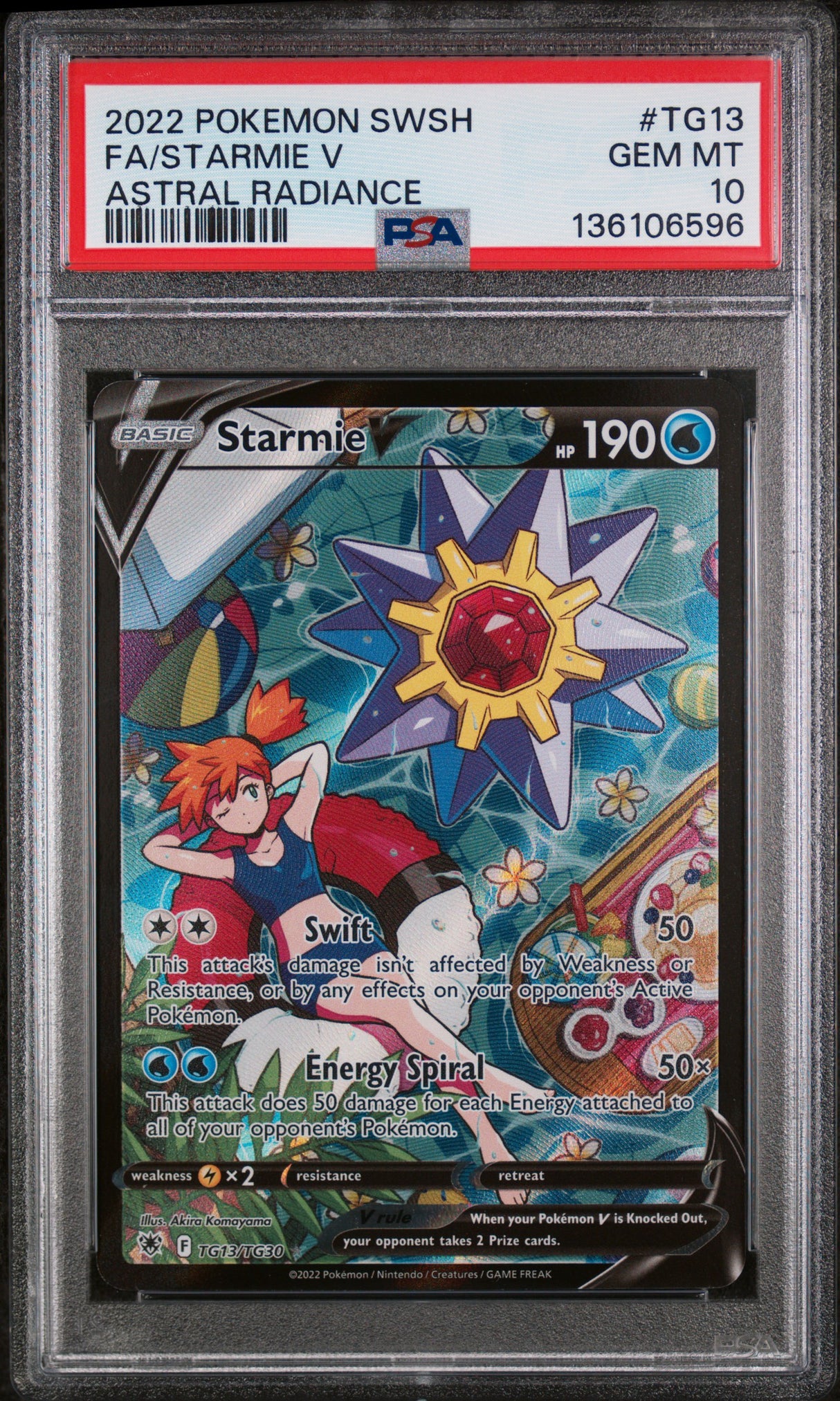 PSA 10 | Starmie V TG13/TG30