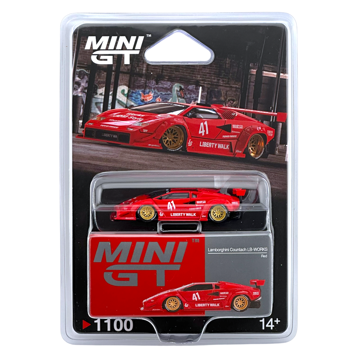 Lamborghini Countach LB-WORKS Red MGT01100