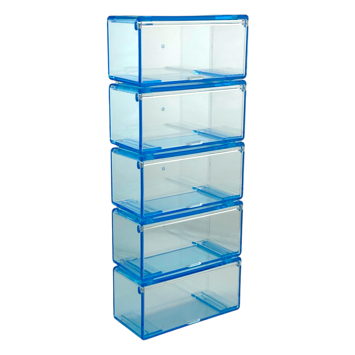 Ensemble de rangement moulé sous pression de 5 boîtes 