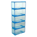 Ensemble de rangement moulé sous pression de 5 boîtes 