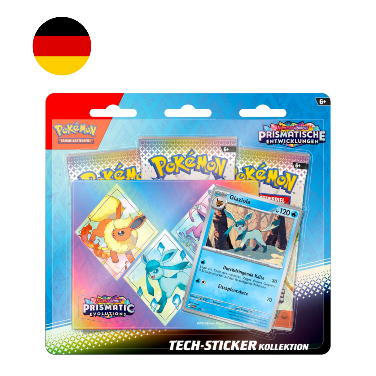 Prismatische Entwicklungen Tech Sticker Kollektion