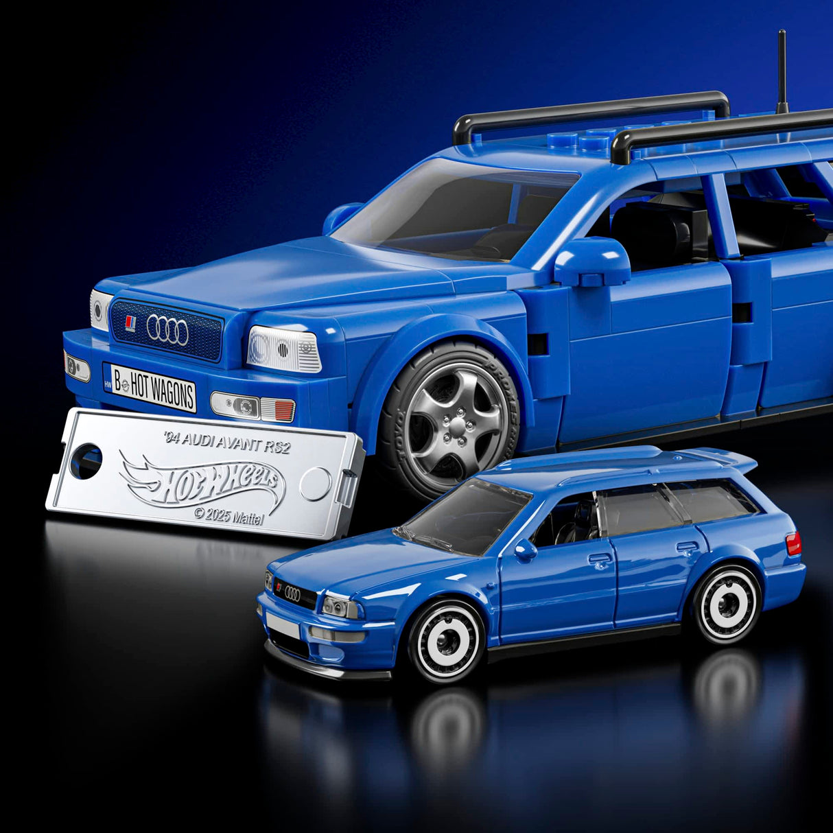 Mattel Brick Shop 1994 Audi Avant RS2