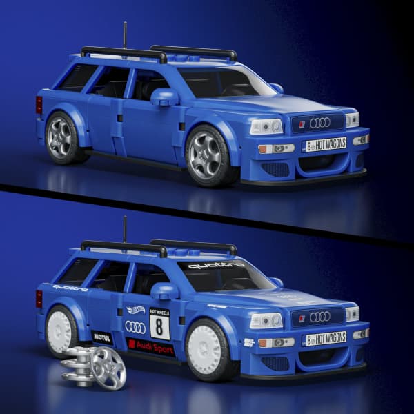 Mattel Brick Shop 1994 Audi Avant RS2
