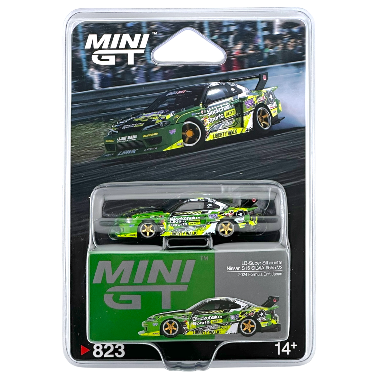 Nissan LB-Super Silhouette S15 SILVIA #555 V2 2024 Formula Drift Japan MGT00823