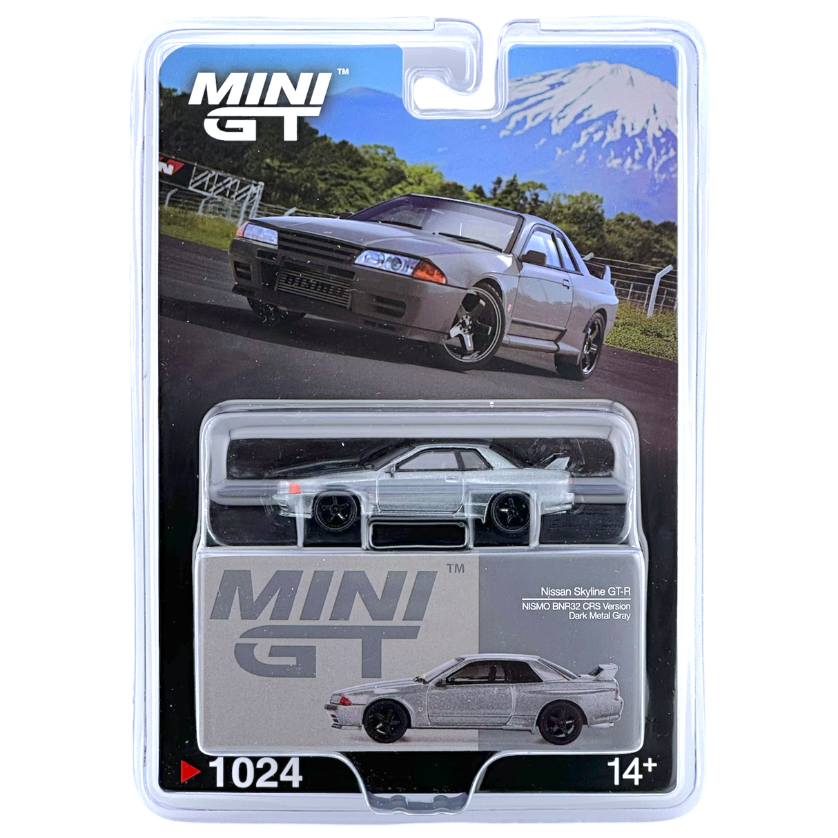 Nissan Skyline GT-R (NISMO BNR32 CRS Version) Gris Métal Foncé MGT01024