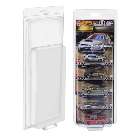 Protektor für 5 Hot Wheels Premium #A