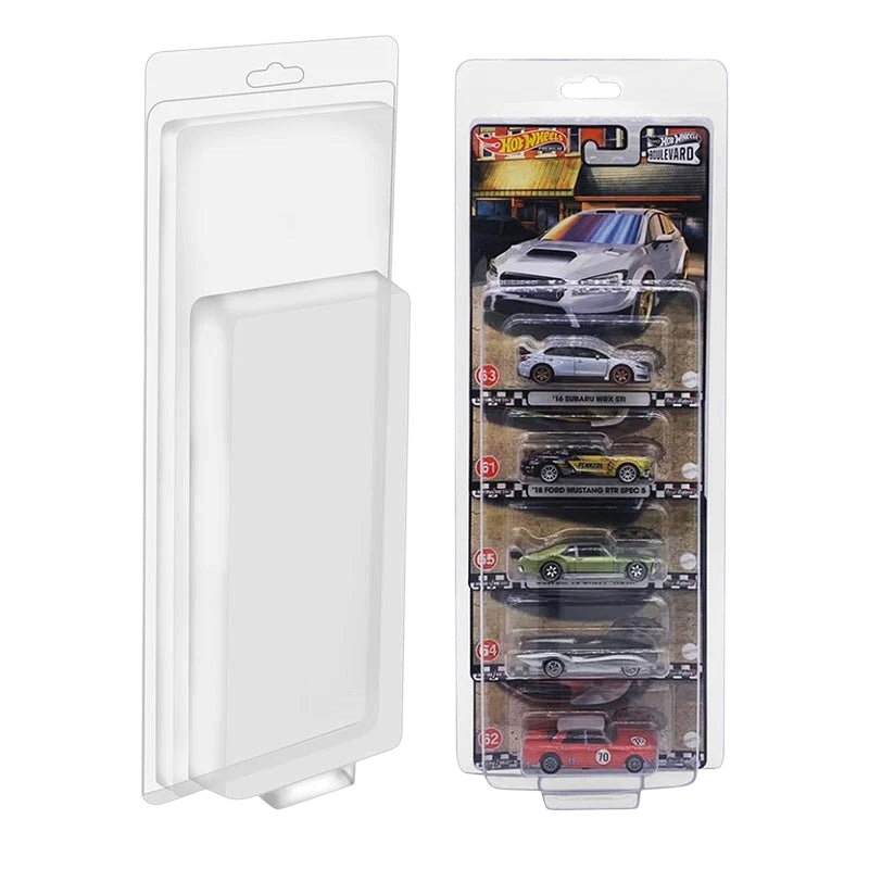 10x Protektor für 5 Hot Wheels Premium #A