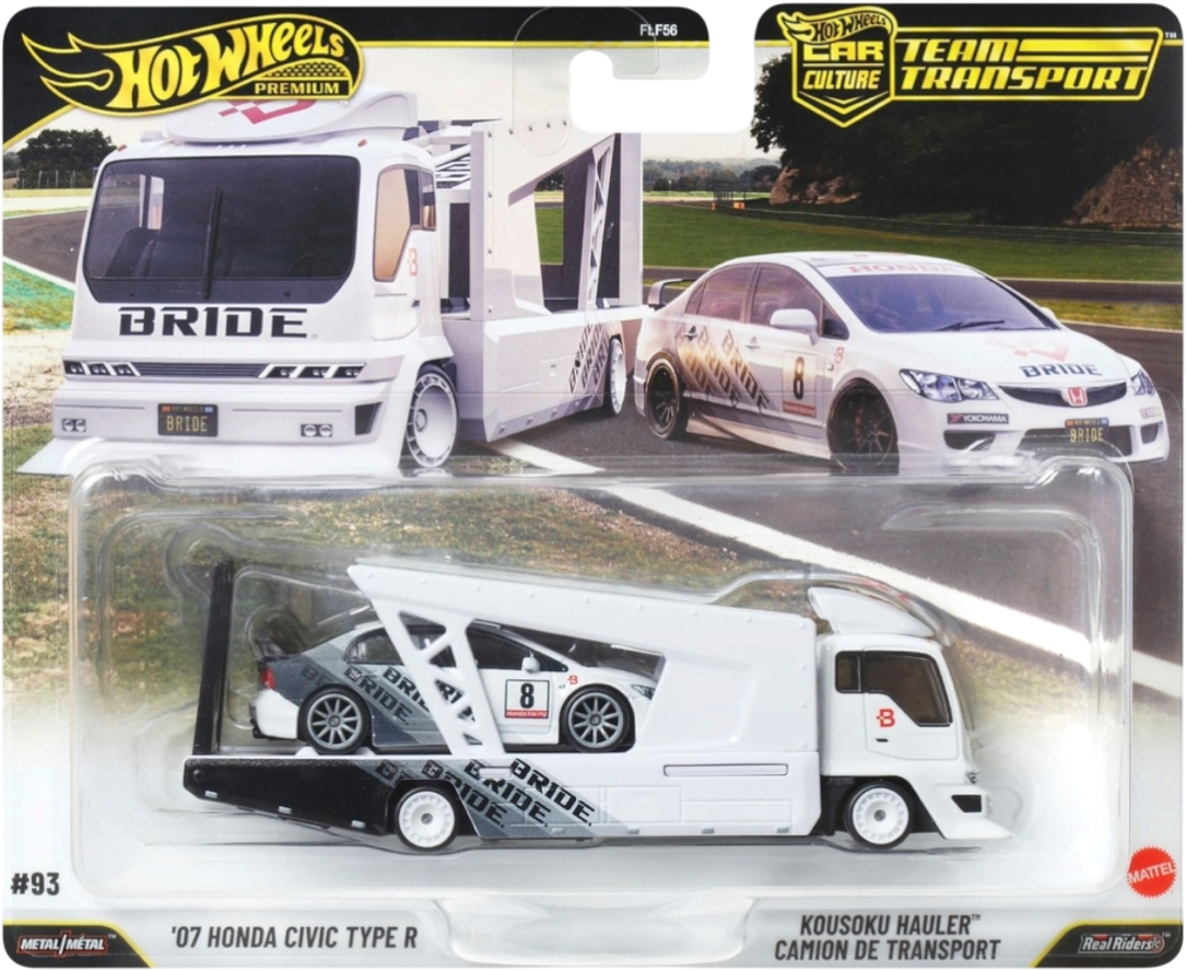 PREORDER 10. - 17.06.26 Team Transport Nr. 93 Honda Civic Type R 2007