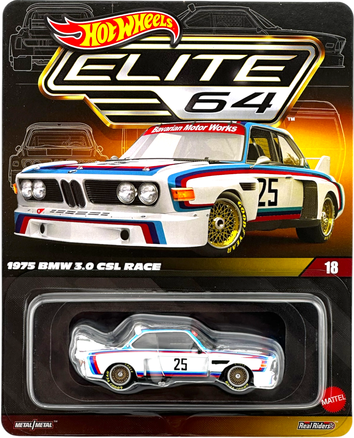 Elite 64 BMW 3.0 CSL Gara 1975