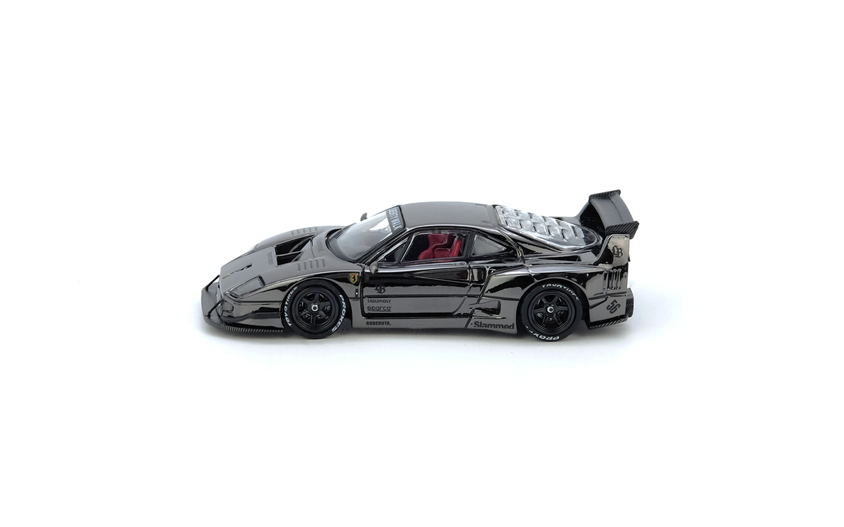 Ferrari F40 LBWK Chrome Black
