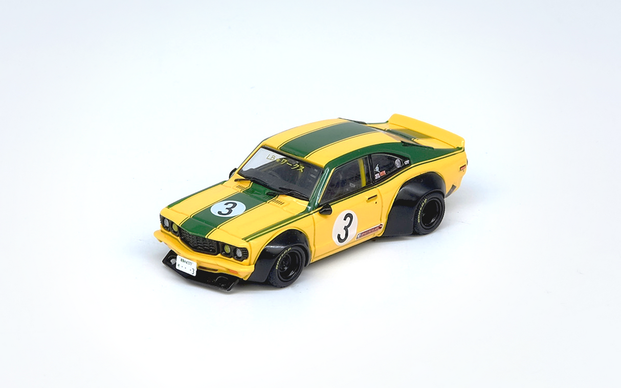 Mazda RX-3 Savanna LBWK Yellow