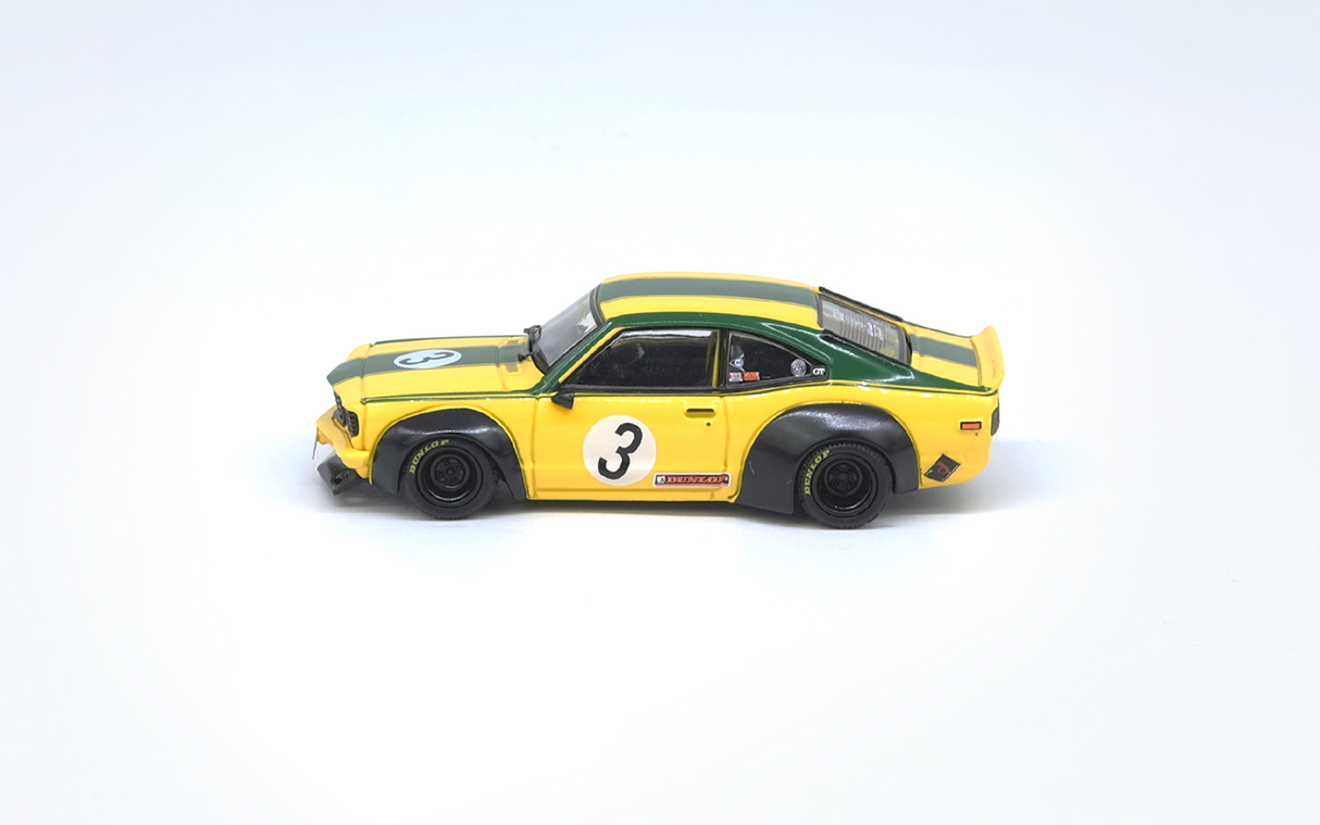 Mazda RX-3 Savanna LBWK Yellow