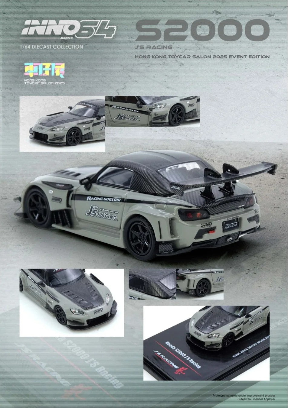 Honda S2000 J’S Racing Hong Kong Toycar Salon 2025 Event Edition