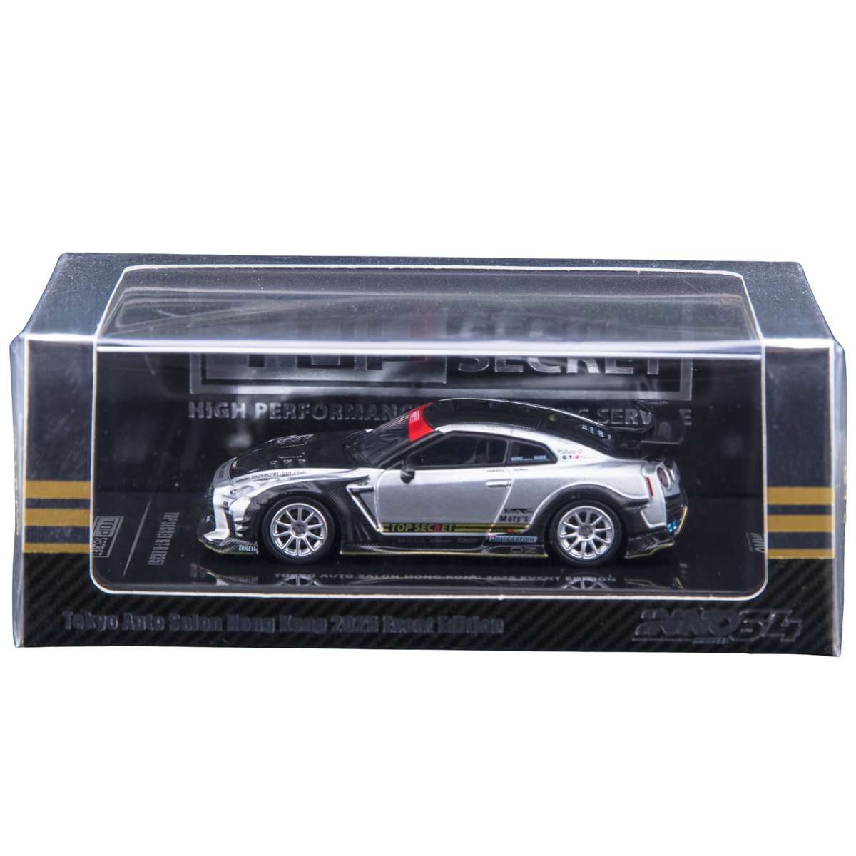 Nissan GT-R R35 TOP SECRET Silver Tokyo Auto Salon Hong Kong 2025 Event Edition