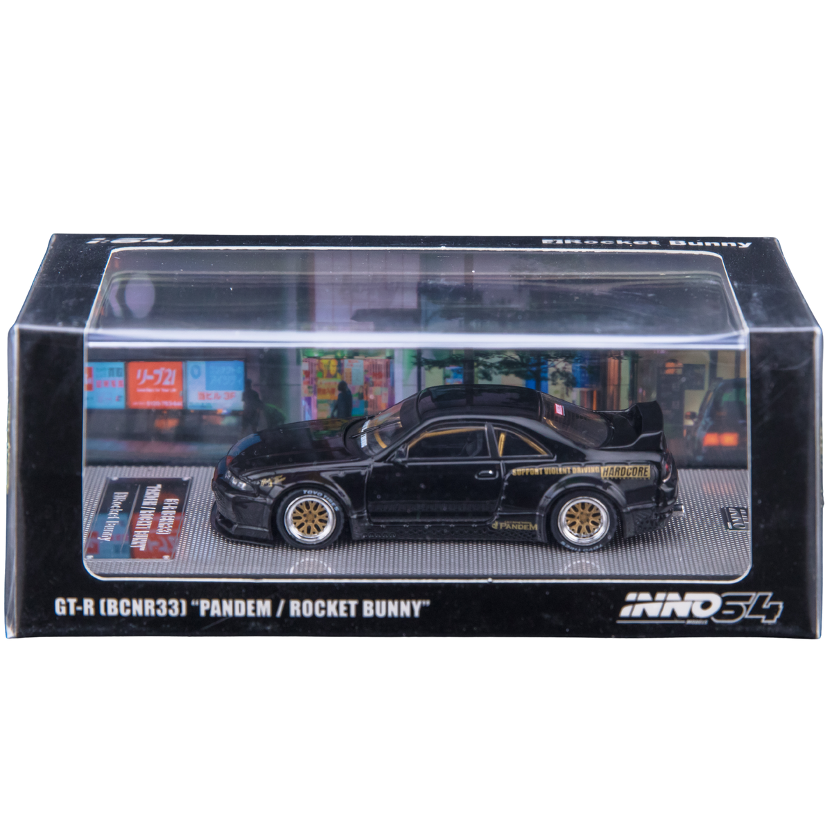 Nissan Pandem GT-R (BCNR33) Black
