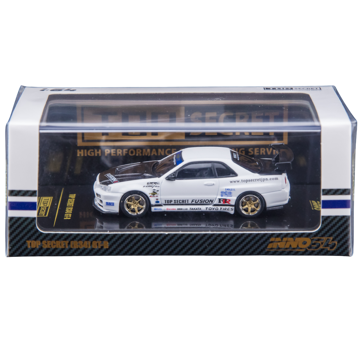 Nissan Skyline GT-R (R34) Top Secret White