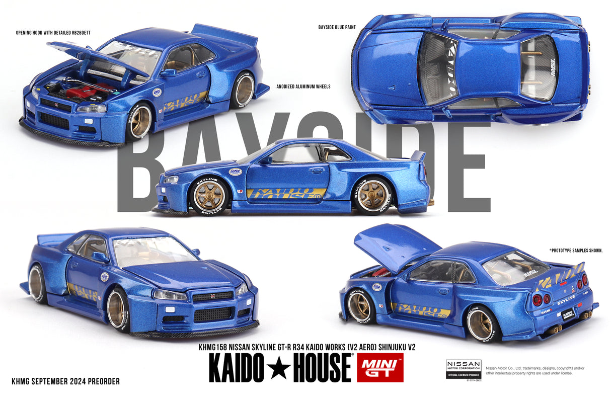 Nissan Skyline GT-R (R34) Kaido Works (V2 Aero) SHINJUKU V2 KHMG158