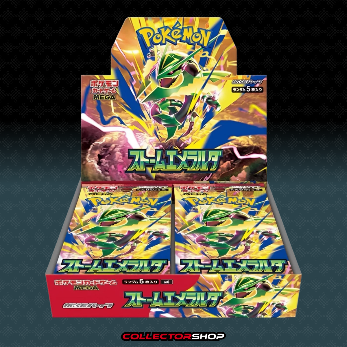 Display de boosters Storm Emeralda m6