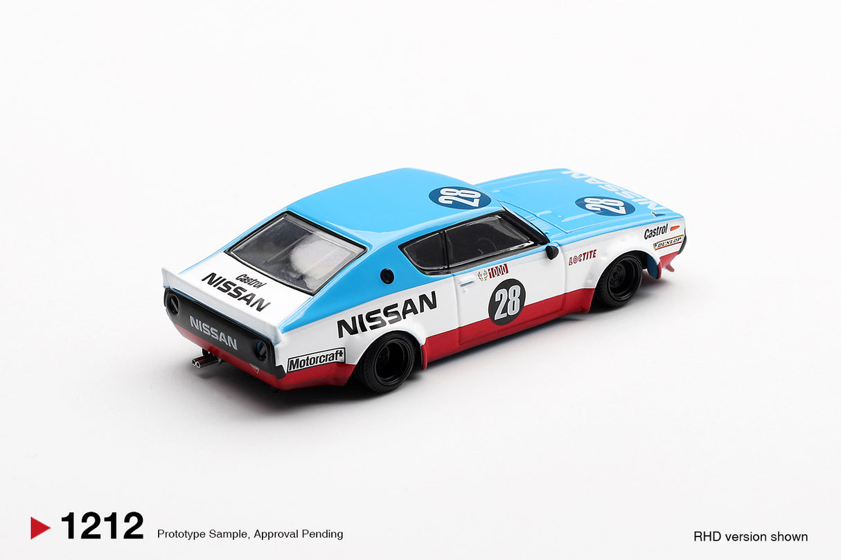 Preorder 17.08.26 NISSAN GT-R (KPGC110) SKYLINE KENMERI LIBERTY WALK NISSAN RACING 75 CONCEPT 2024 MGT01212