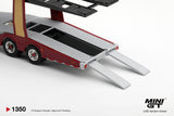 PREORDER Q1 2027 Scania 770S A6x4NA Car Transporter V8  50th anniversary + Car transporter Red MGT01350