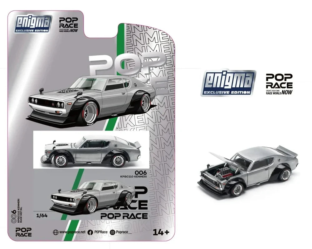Nissan Skyline GT-R V8 Drift (Kenmeri) Raw Metal Enigma