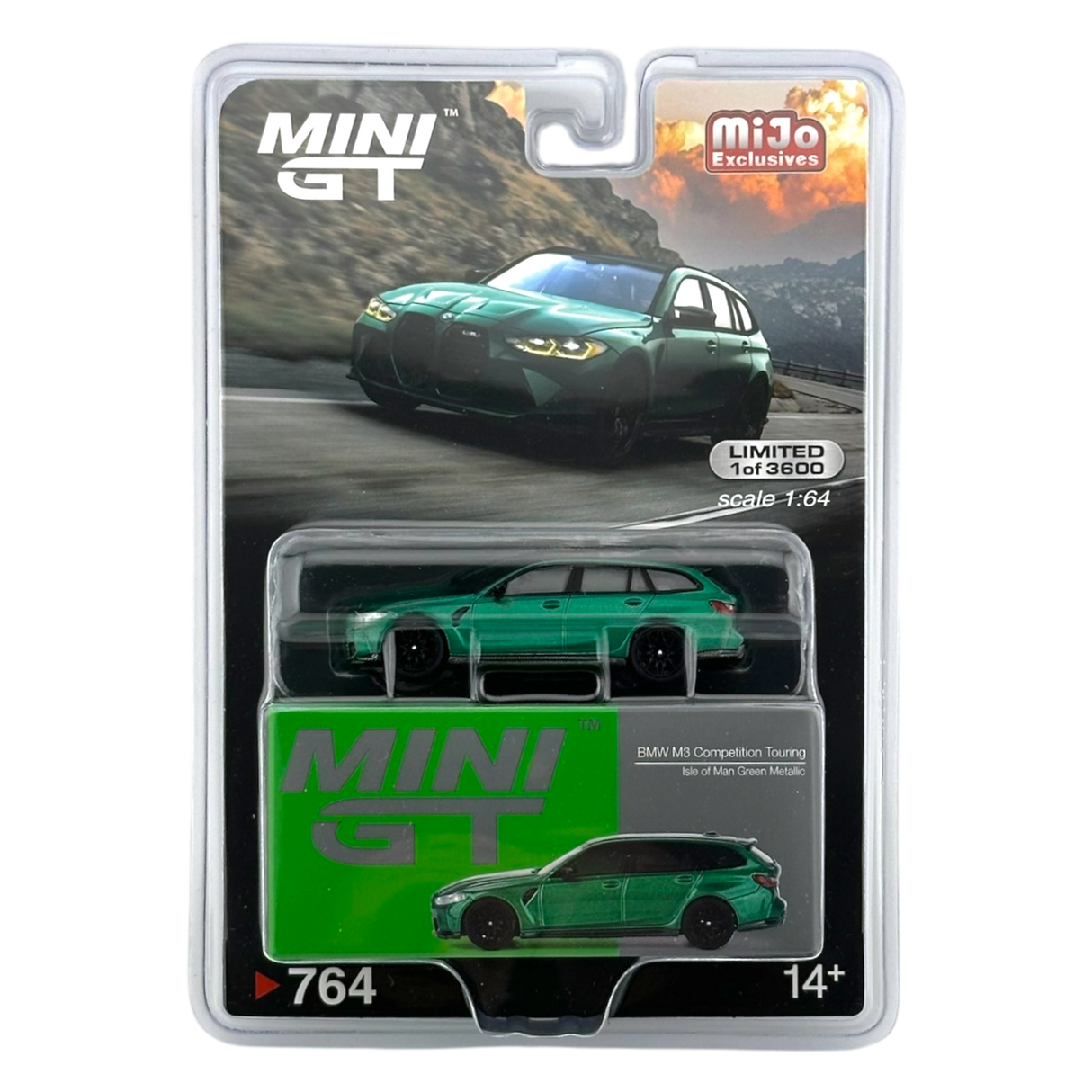 BMW M3 Competition Touring Isle of Man Green Metallic #764