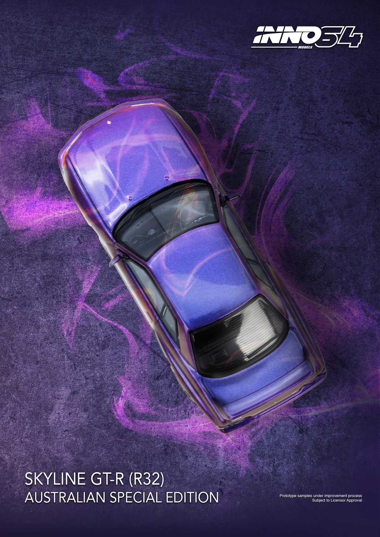 (Preorder Q1 2026) Nissan Skyline GT-R (R32) Midnight Purple Australia Limited Edition