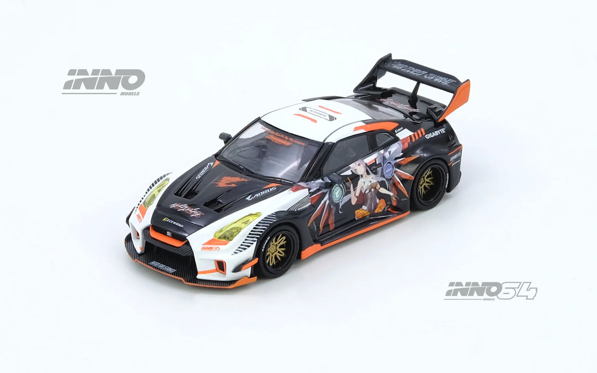 (Preorder Q1 2026) Nissan Skyline GT-R R35 WIDEBODY AORUS X INNO64 Limited Edition