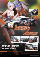 (Preorder Q1 2026) Nissan Skyline GT-R R35 WIDEBODY AORUS X INNO64 Limited Edition