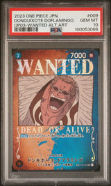 OP03 Wanted Alt. Art Set PSA10