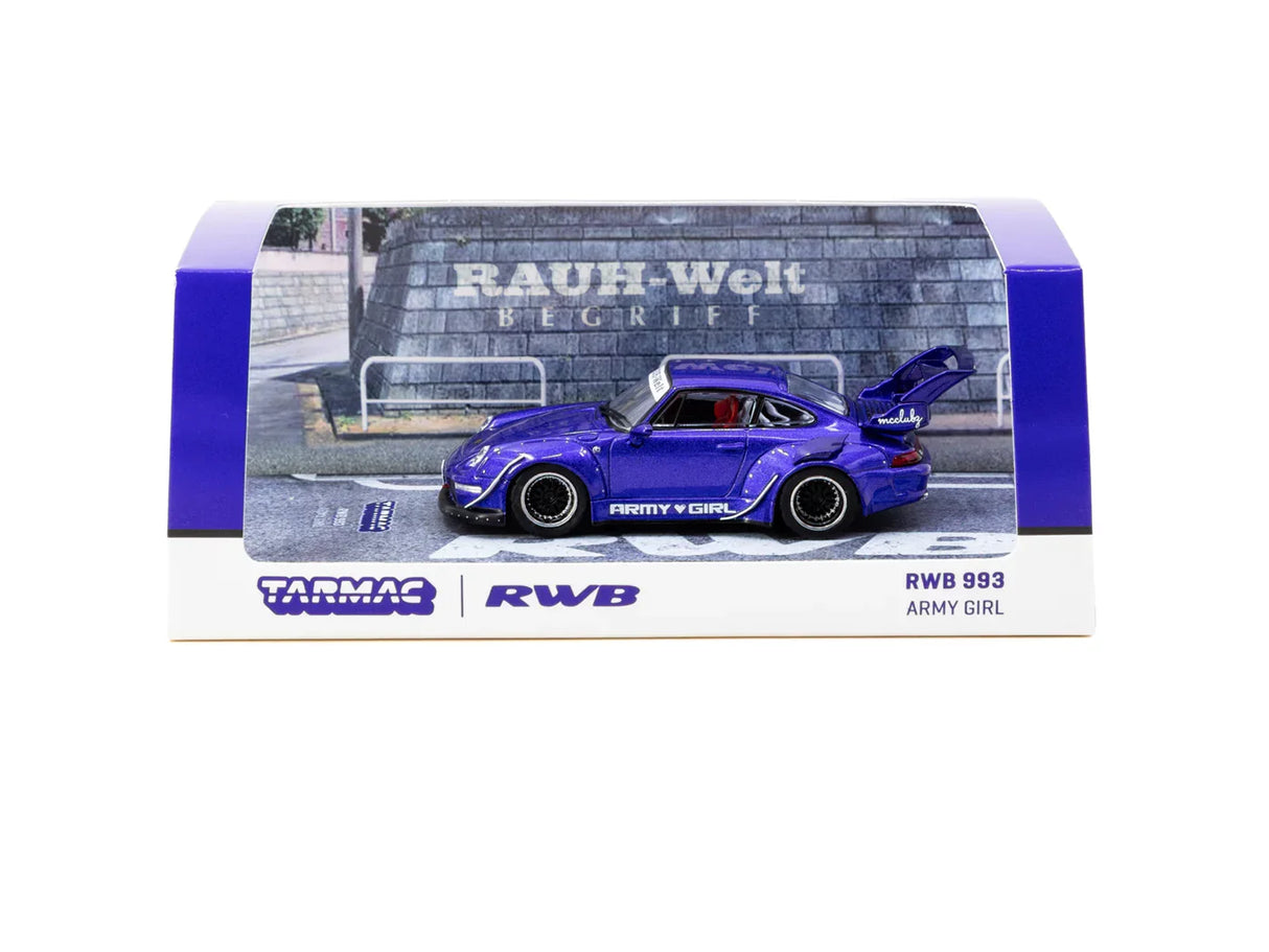 Preorder 31.08.26 Porsche RWB 993 ARMY GIRL