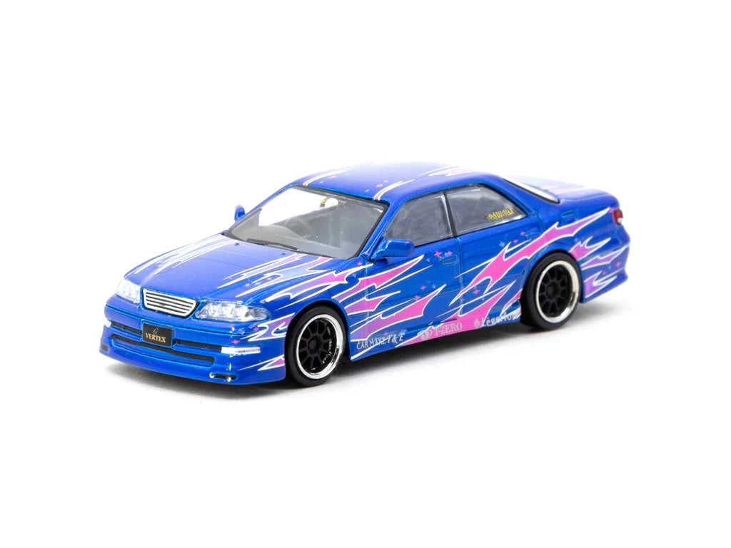 Toyota Mark II JZX100 Vertex Blue Metallic