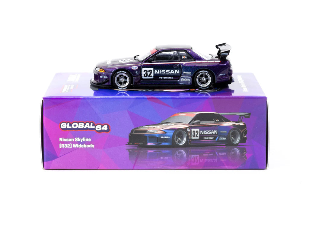 Nissan Skyline (R32) Widebody Midnight Purple Designed by Jon Sibal