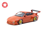 Porsche Old & New 997 Orange Metalic